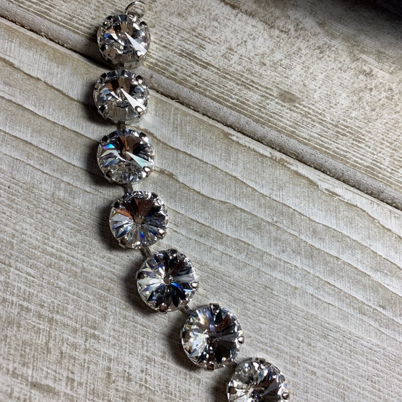 Handmade Swarovski “Clear Crystal” Cup Chain - Picture 5 of 8